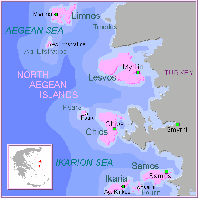 Nordägäische Inseln